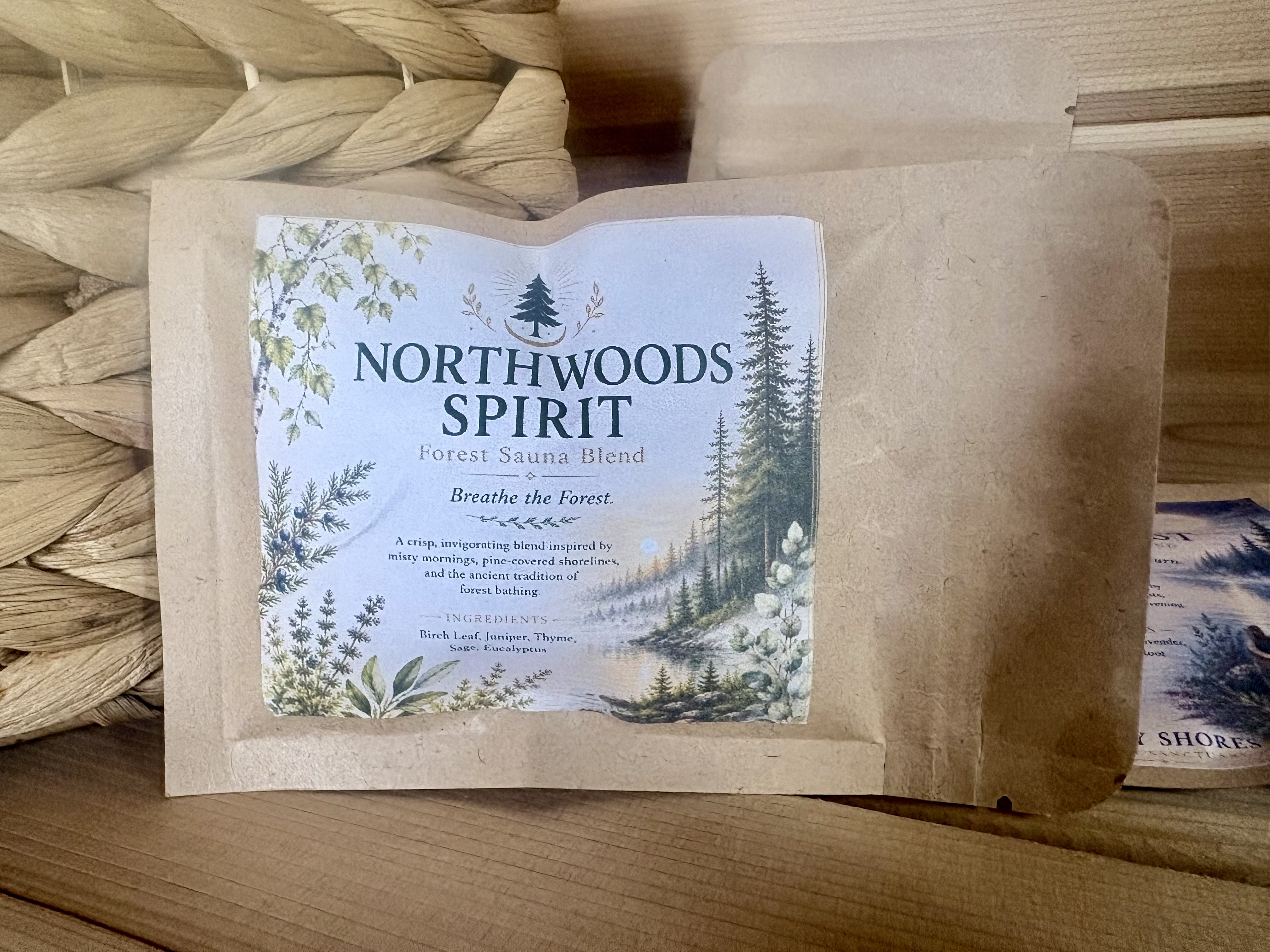 Northwoods Spirit forest sauna blend